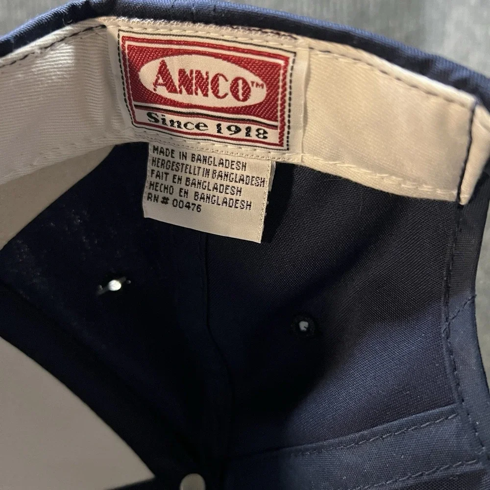 Vintage NWT Annco 2002 Salt Lake City Olympics Adjustable Hat‎ Navy Blue